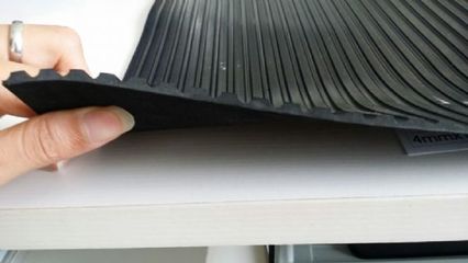 三河长城橡胶 高品质GW002细沟橡胶板生产销售